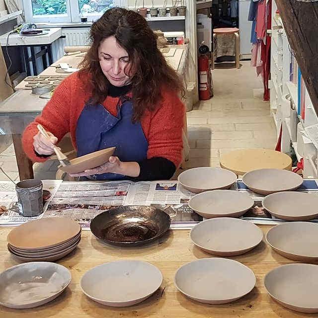 Anita Laginha au travail