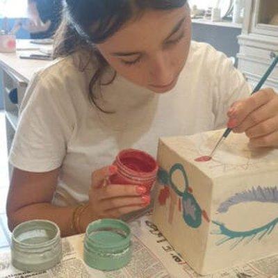 Stage de céramique — pièces terminées